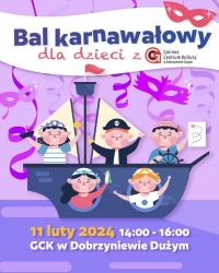 Bal karnawałowy - plakat