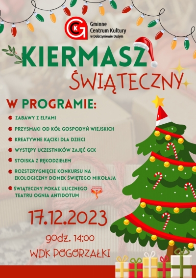 Kiermasz świąteczny - ogłoszenie